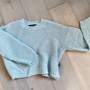 Baby Blue Chunky Sweater